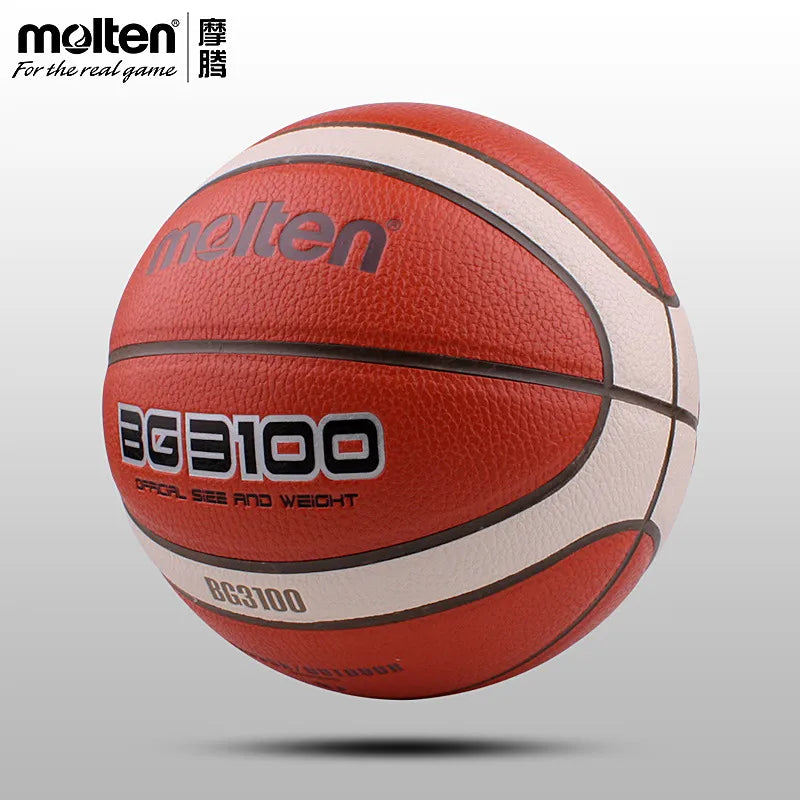 2023 Molten Basketball Size 7/6/5/4 High Quality Men Women PU Material Outdoor Indoor Child Balls Training Match Wear-Resistant