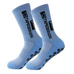 UGUPGRADE 2023 New ANTI SLIP Football Socks Mid Calf Non Slip Soccer Cycling Sports Socks Mens Warm Sock EU38-45