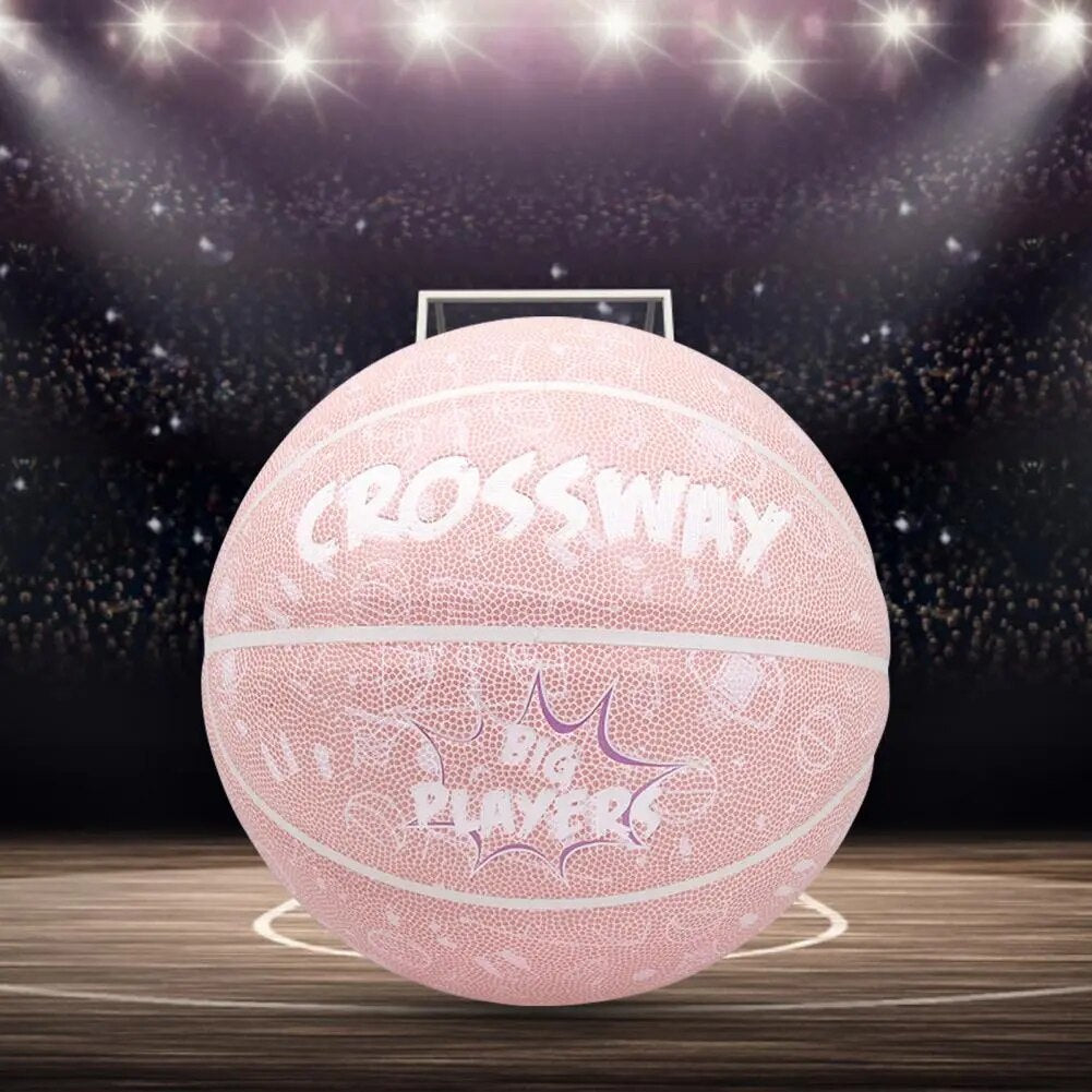 Durable Street Basketball 4 Colors Basketball Eco-friendly Flexible Inkjet Art Printing Size 7 Outdoor Basketball