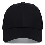 Unisex Simple Black Baseball Cap Solid Color Golf Hat Cotton Snapback Caps Casquette Hats Casual Hip Hop Dad Hats For Men Women