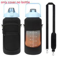 2L Water Bottle Cover Insulator Sleeve Bag Tumbler Bottle Case Bag With Strap Portable For Camping Outdoor Sports Drinkware Bag