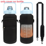 2L Water Bottle Cover Insulator Sleeve Bag Tumbler Bottle Case Bag With Strap Portable For Camping Outdoor Sports Drinkware Bag