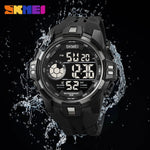 SKMEI Sport Watch Mens Back Light Digital Multifunctional Countdown Stopwatch Wristwatches 5Bar Waterproof Date reloj hombre