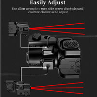 Red Dot Sight Laser Weapon Laser Sight for Gun  Picatinny Rail Rechargeable Laser for Airsoft Pistol Guns,Glock 19 Accessories