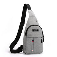 Men Shoulder Bags Nylon Waist Packs Sling Bag Crossbody Outdoor Sport Shoulder Chest Daily Picnic Canvas Messenger Bag Bolsa