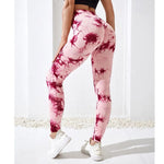 XS-L Newest Scrunch Butt Leggings For Women Gym Tights Tie Dye Seamless Legging New Color Workout Gym Clothing Yoga