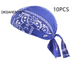 2022 Quick Dry Cotton Pirate Hat Adjustable Cancer Chemo Cap For Men Women Breathable Outdoor Sport Bandana Cycling Headscarf