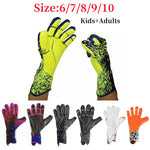 Professional Goalkeeper Gloves Adults Kids Football Latex Thickened Protection  Goalkeeper Soccer Sports Football Goalie Gloves