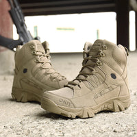 Men's Tactical Boots Tactical Shoes Military Boots for Men Outdoor Anti-Slip Work Safety Shoes Motocycle Boots Hiking Shoes