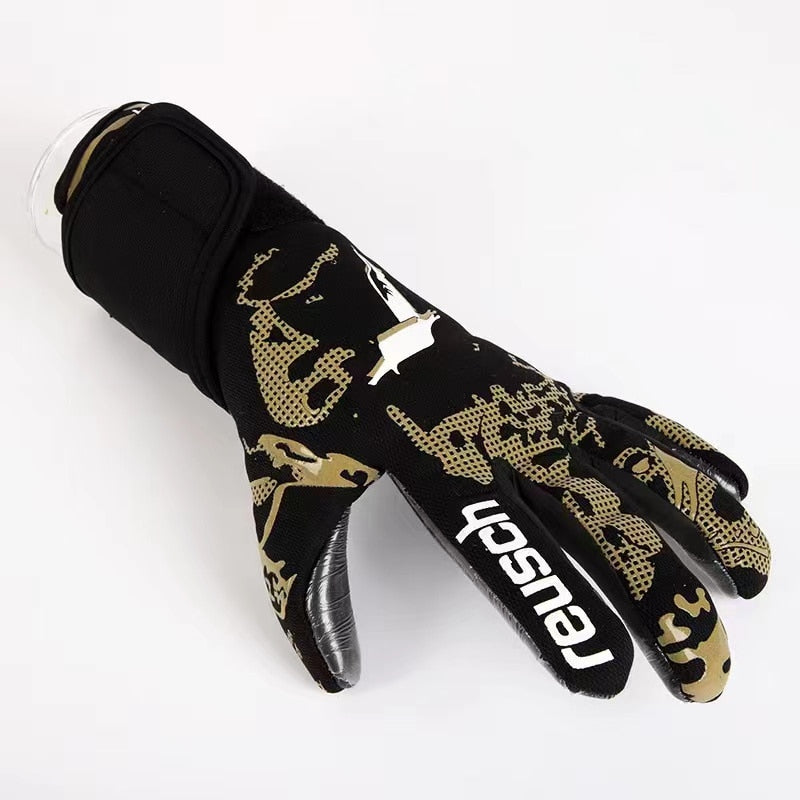 Latex Goalkeeper Gloves Thickened Football Professional Protection Adults Match Goalkeeper Soccer Goalie Football Gloves