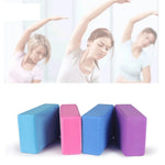 EVA Foam Yoga Block Props Brick Gym Pilates Yoga Column Back Exercise BodyBuilding Fitness Sport Workout Equipment for Home