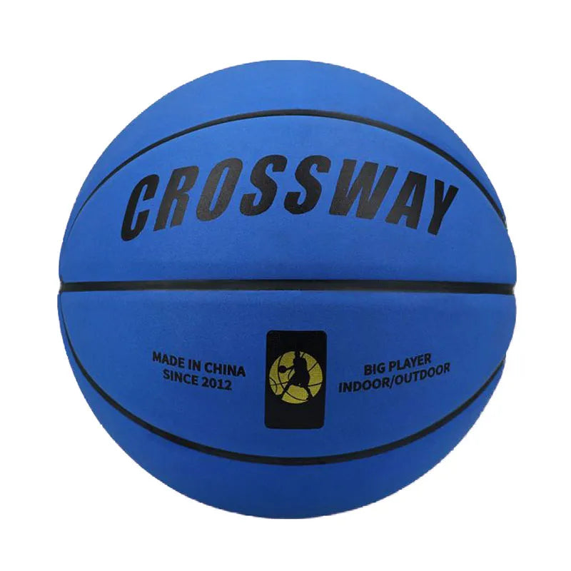 Soft Microfiber Basketball Size 7 Wear-Resistant Anti-Slip Waterproof Outdoor & Indoor Professional Basketball Ball Purple