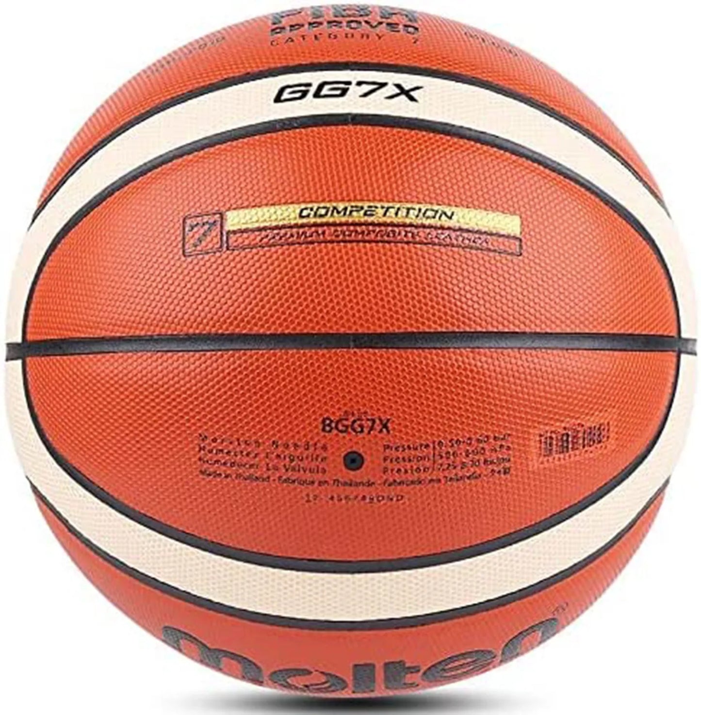 2023 New style Men Match Training Basketball PU Material Size 7/6/5 bola de basquete GG7X Official High Quality Basketball