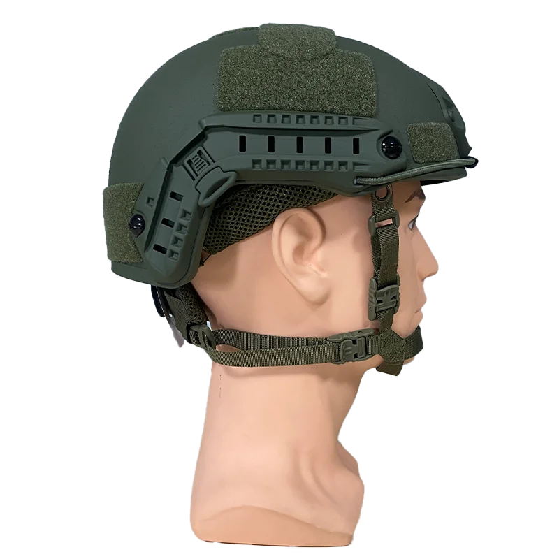 Ballistic ACH High Cut Tactical Helmet PE High Quality Ballistic Helmet NIJ IIIA FAST Wendy's Suspension Pad Ballistic Helmet