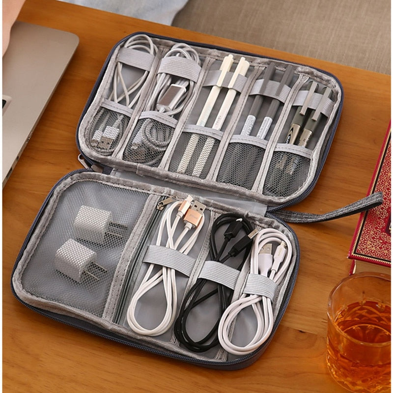 Digital Storage Bags Electronics Cable Organizer Cord Usb Wires Portable Charger Power Bank Accessories for Nintendo Switch