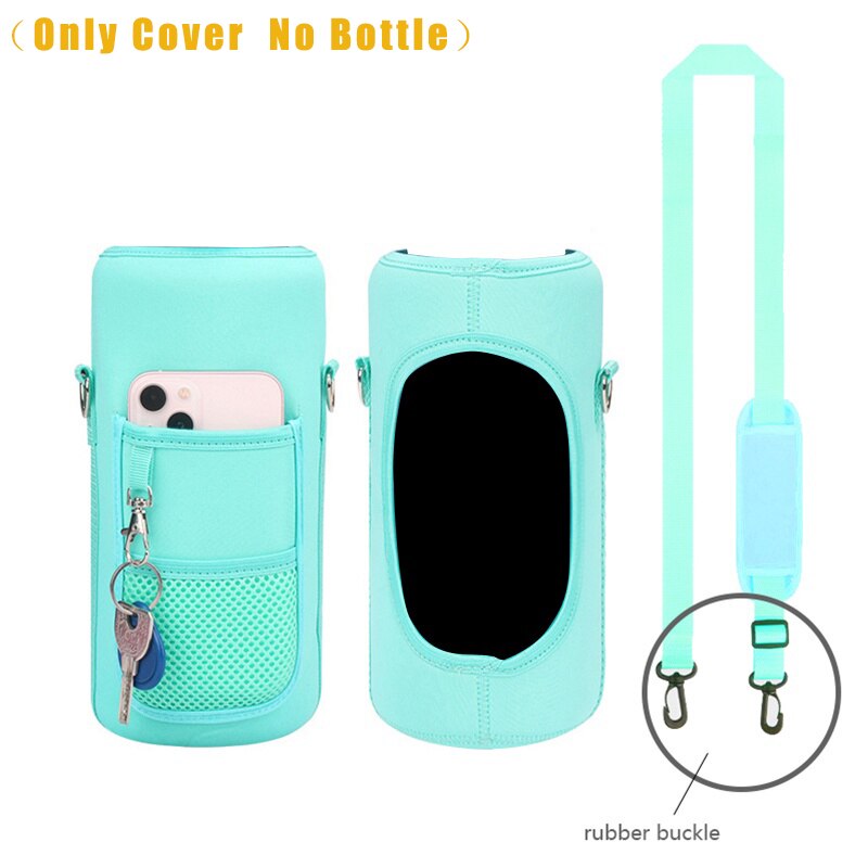 2L Water Bottle Cover Insulator Sleeve Bag Tumbler Bottle Case Bag With Strap Portable For Camping Outdoor Sports Drinkware Bag