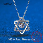 Jewish Magen Star of David Sterling 925 Silver Necklace Women Men Israel Judaica Hebrew Jewelry Hanukkah Pendants