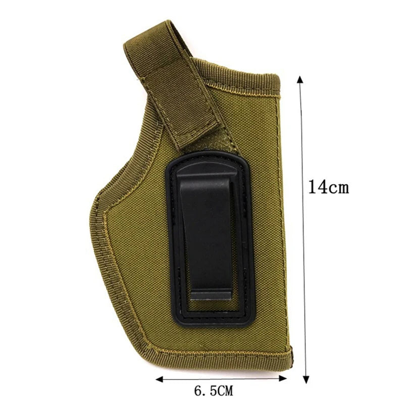 Glock 17 19 Sig Sauer P226 Beretta 92 Colt 1911 Tactical Nylon Holster Concealed Carry Holster Belt Clip Airsoft Gun Holster