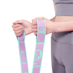 Slimming Resistance Band Yoga Auxiliary Stretching Belt Adult Latin Training Elastic Bands Beginner Pilates Multi-Functional Hot