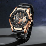 2023 Top Brand Luxury Watch Fashion Selling Gold Sports Casual Quartz  Travel Wristwatch Waterproof Mens Clock Relogio Masculino