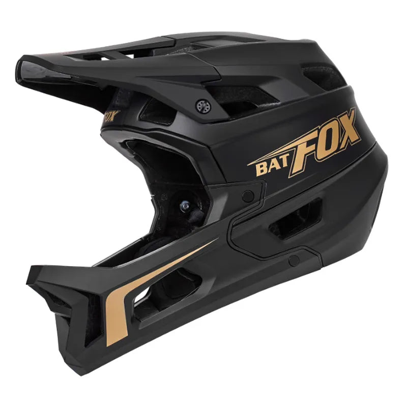 BATFOX MTB קסדת מלאה למבוגרים DH אופני דאונהיל מוטוקרוס קסדת בטיחות שטח אופני הרים BMX לשני המינים קסדת כיסוי מלא