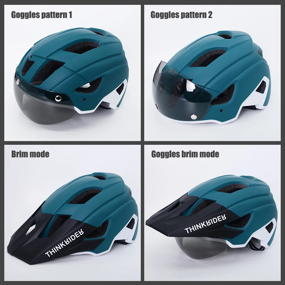 ThinkRider Helmet רכיבה על אופניים MTB גברים נשים אופניים קסדת capacete ciclismo קסדות אופני כביש הרים קלות במיוחד casco ciclismo