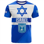 New Fashion Israel National Emblem Flag 3D Print T Shirt For Men Clothing Daily Casual Street Hip Hop O-neck Short-sleeved Tops