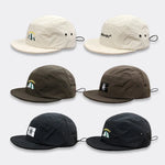 Korean Soft Top Flat Edge Snow Mountain Hip-hop Hat Women Street Outdoor Camping Sun Protection Visor Quick-drying Baseball Cap