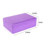 EVA Foam Yoga Block Props Brick Gym Pilates Yoga Column Back Exercise BodyBuilding Fitness Sport Workout Equipment for Home