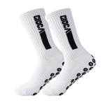 UGUPGRADE 2023 New ANTI SLIP Football Socks Mid Calf Non Slip Soccer Cycling Sports Socks Mens Warm Sock EU38-45