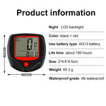 Bicycle Speedometer Bike Computer BN 518 Multifunction Waterproof Stopwatch Bicycle MTB Odometer Stopwatch Cycling Accessories