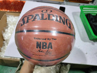 Original Spalding Basketball Size 7 PU Rubber High Quality Standard Basketball Ball Outdoor or Indoor Training for Sports