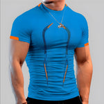 Quick Dry Summer Running Shirt Sport Shirt Sport T-shirt Man Training Man T-shirt Fitness Top Oversized Short Sleeved Clothing