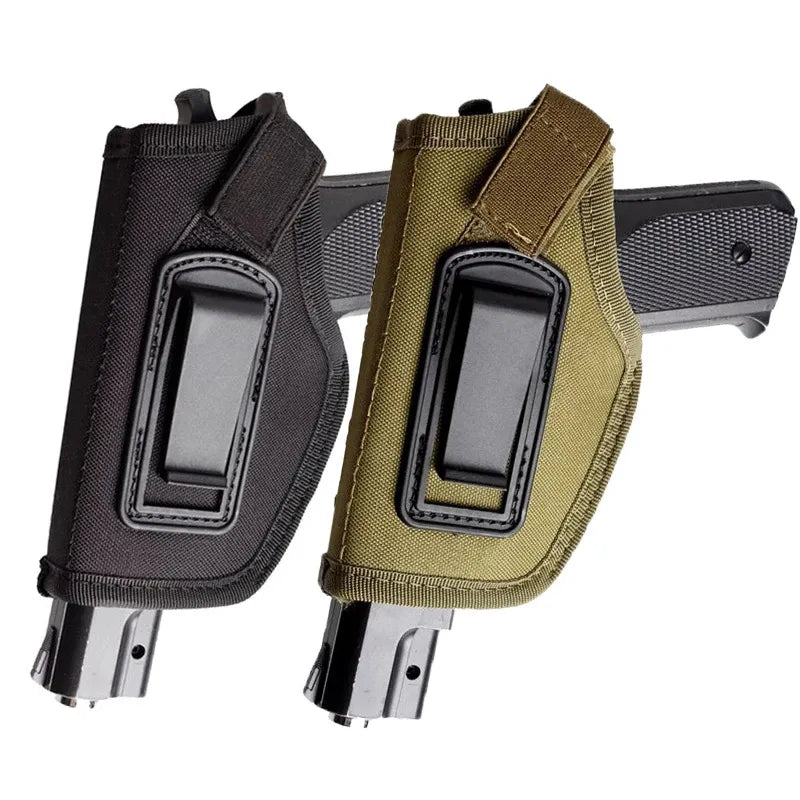 Outdoor Tactical Hunting Holster Nylon Concealed Gun Pouch for Glock Sig Sauer Beretta Kahr Bersa IWB Holster Tactical Equipment