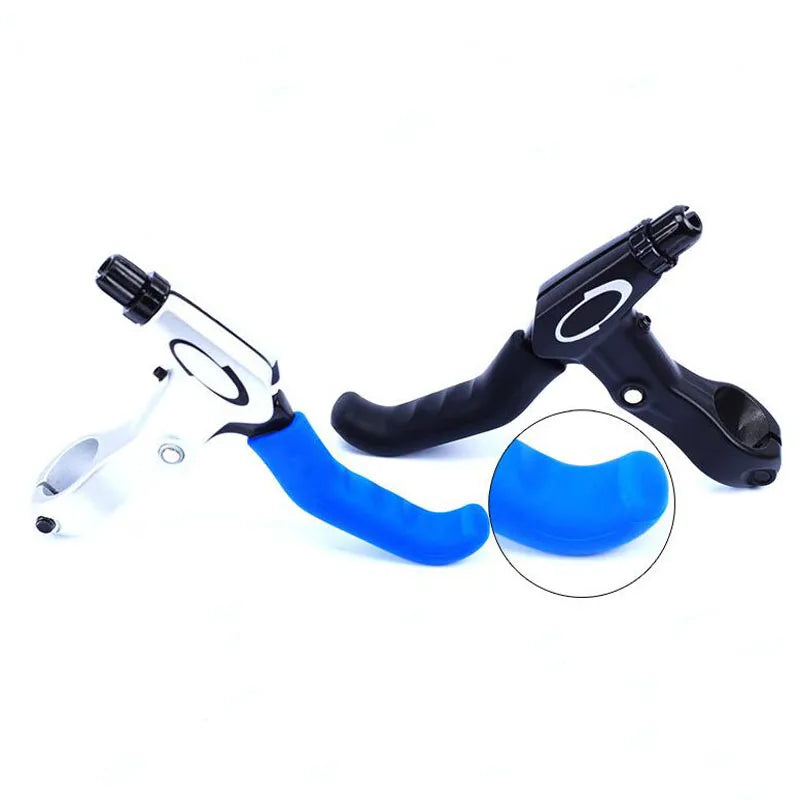 Bicycle Brake Handle Cover Silicone MTB Grips Bicycle Handlebar Protect Cover Anti-slip Bicycle Protective Gear Bike Accessories