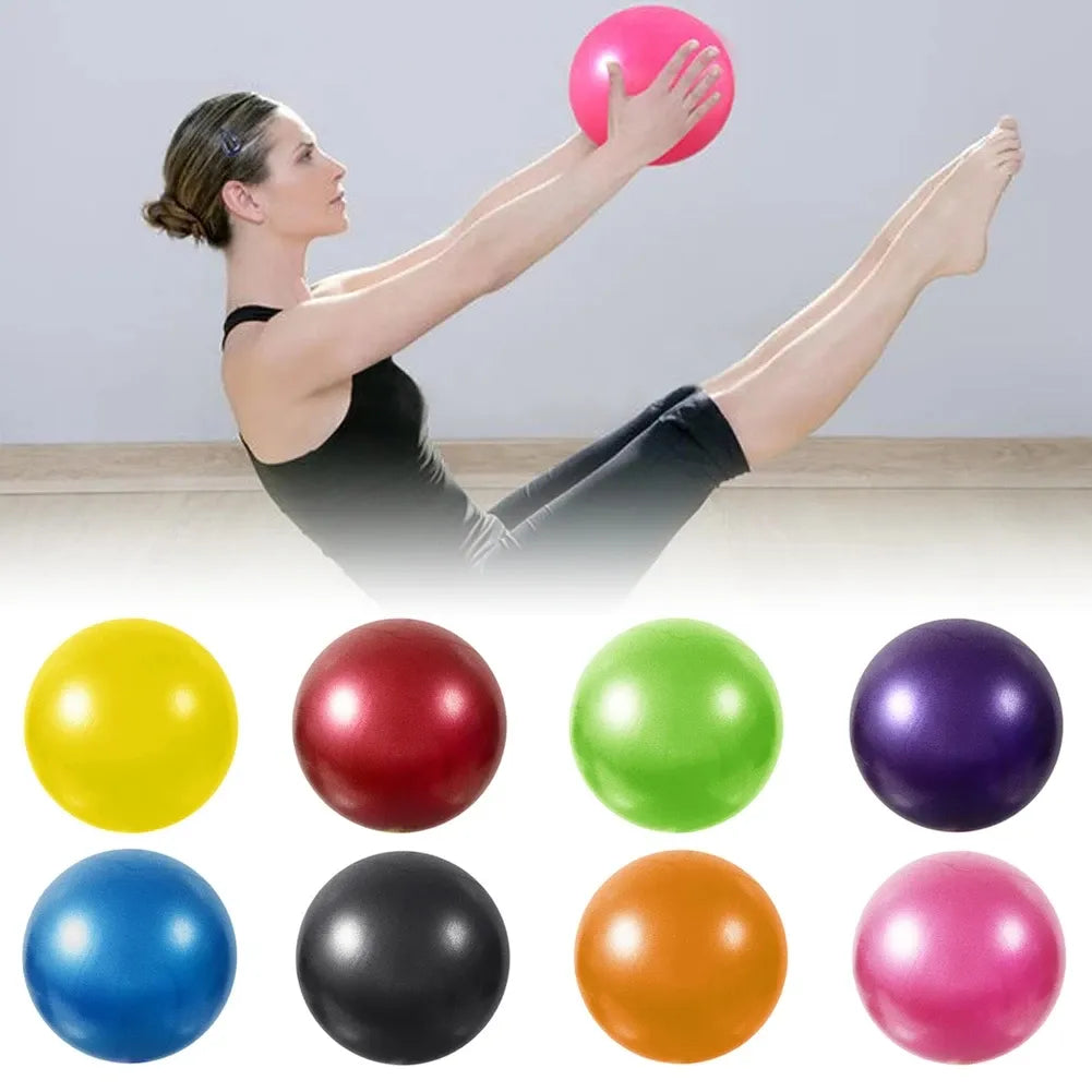 25cm Pilates Ball Explosion-proof Yoga Core Ball Indoor Balance Exercise Gym Ball for Fitness Pilates Equipment мяч для фитнеса