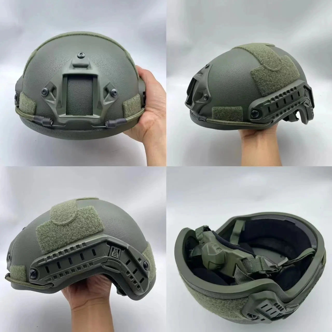 Bulletproof Helmet Wendy's suspension liner Kevlar Tactical Bulletproof Helmet FAST HDPE NIJ IIIA High Cut Ballistic Helmet