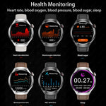 2024 New For Huawei Xiaomi GT4 Pro Smart Watch Men NFC GPS Tracker AMOLED 360*360 HD Screen Heart Rate Bluetooth Call SmartWatch