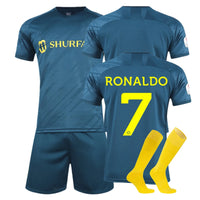 Kids Boys Football Jersey  Child Soccer Sports Uniforms Sportswear 2223 Jerseys Children's Football Training Suit Set