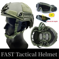 Ballistic ACH High Cut Tactical Helmet Kevla High Quality Ballistic Helmet NIJ IIIA FAST Tactical goggles Ballistic Helmet