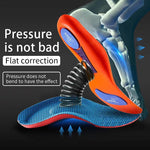 New Sports Elasticity Insoles For Shoes Sole Technology Shock Absorption Breathable Running Insoles For Feet Orthopedic insoles