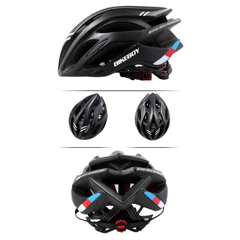 Bike Helmet for Men Women Sport Cycling Helmet Adjustable Mountain Road Bicycle Soft Pad Head Protection Safety Hat