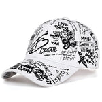 Unisex Letter Geometry Printing Snapback Baseball Caps Spring and Autumn Outdoor Adjustable Casual Hats Sunscreen Hat