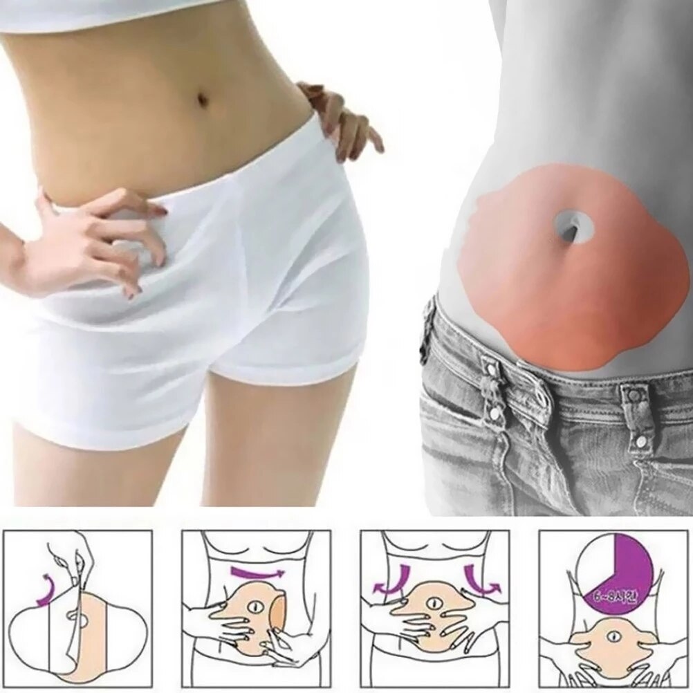 15Pcs Wonder Patch Quick Afslanken Patch Buik Slanke Patch Buik Afslanken Vetverbranding Navel Stick Gewichtsverlies Slimer Tool