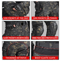 HAN WILD G3 Combat Pants Tactical Trousers Fishing Pants Swat Soldiers Airsoft MultiCam Hunting Equipment Army Camouflage