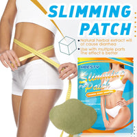 Natural Herbal Belly Slim Patch Abdomen Slimming Fat Burning Navel Stick Weight Loss Sticker Wonder Hot Quick Slimming Patch