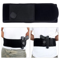 Tactical Universal Pistol Holster Right & Left Hand Elastic Belt Band Gun Holster Military Concealed Carry Waistband Gun Holster