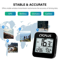 CYCPLUS G1 מחשב אופניים GPS מד מהירות אביזרי אופניים אלחוטיים עמיד למים רכיבה על אופניים Ciclocomputador מד מרחק