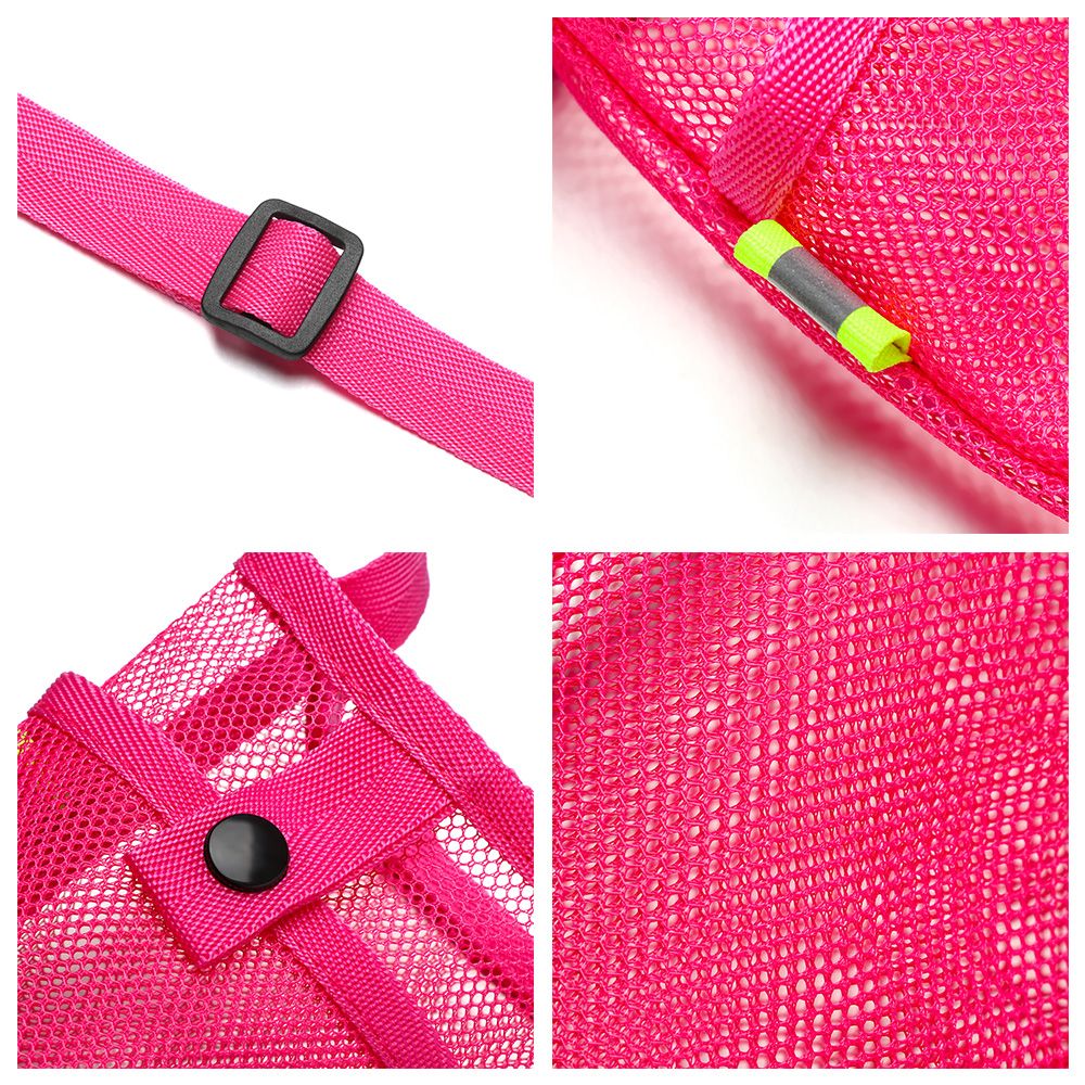 Portable Sport Water Bottle Cover Mesh Cup Sleeve Pouch With Strap Mobile Phone Bag Visible Bag Outdoor Camping Accessories