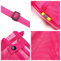 Portable Sport Water Bottle Cover Mesh Cup Sleeve Pouch With Strap Mobile Phone Bag Visible Bag Outdoor Camping Accessories